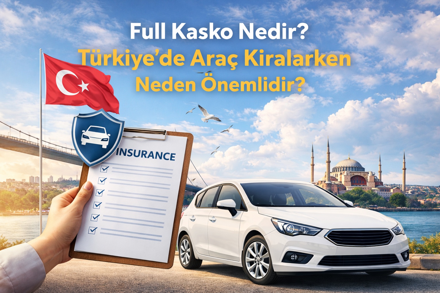 Full Kasko Nedir? Türkiye’de Araç Kiralarken Neden Önemlidir?