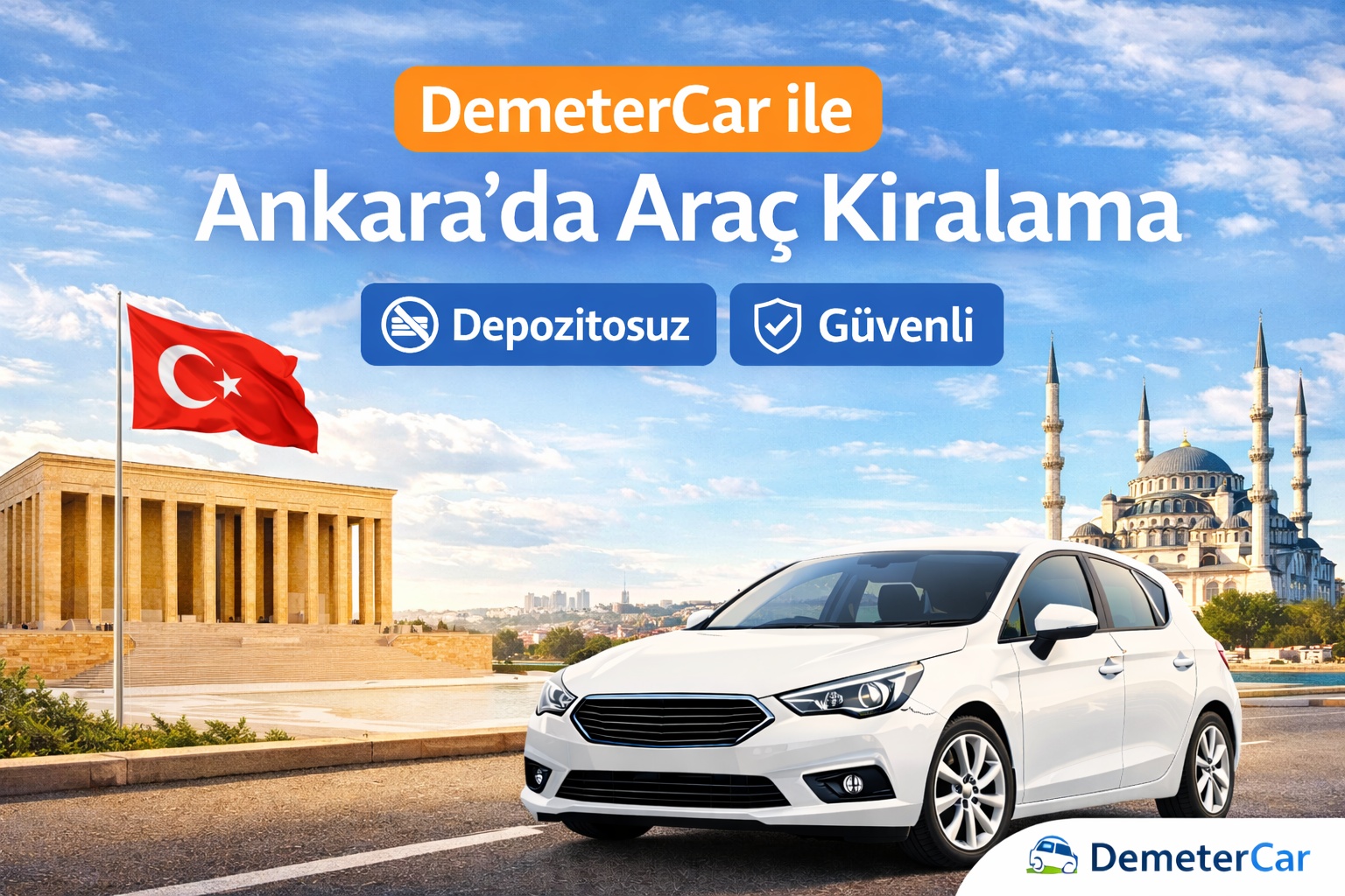 DemeterCar ile Ankara’da Uygun Araç Kiralama